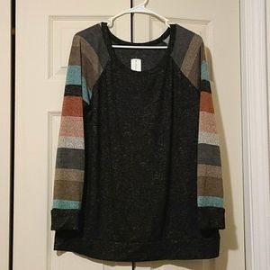 Pink Clover Brushed Knit Top